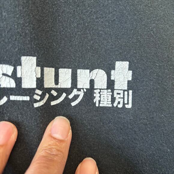 Stunt Reshingu Anime Shirt Racing Drift Car Motorcycle Helmet Girl Made in USA - Picture 3 of 7